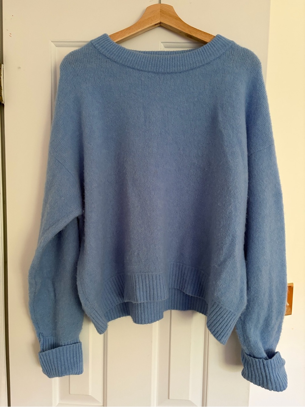 American Vintage Baby Blue Crewneck Sweater
